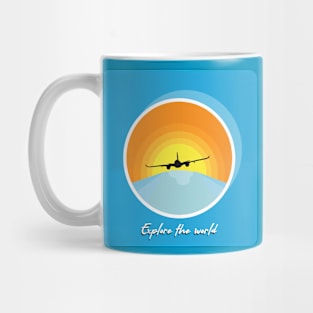 Explore the world neo Mug